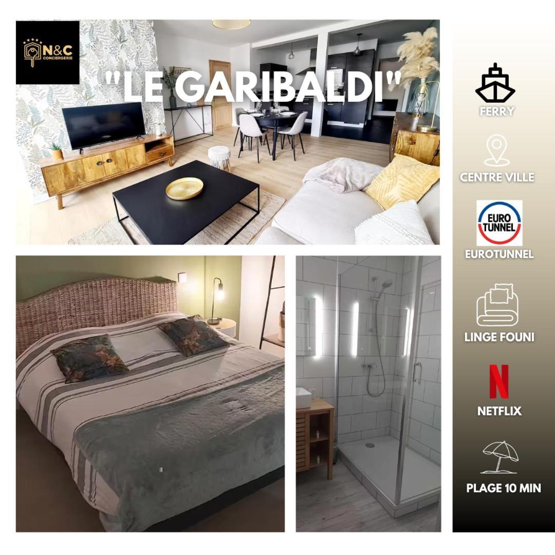 Garibaldi De Calais Fonctionnelle Nouvelle Renovation Jardin Prive Apartman Kültér fotó